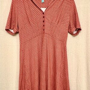 Louie and Lucie Red Patterned Dress